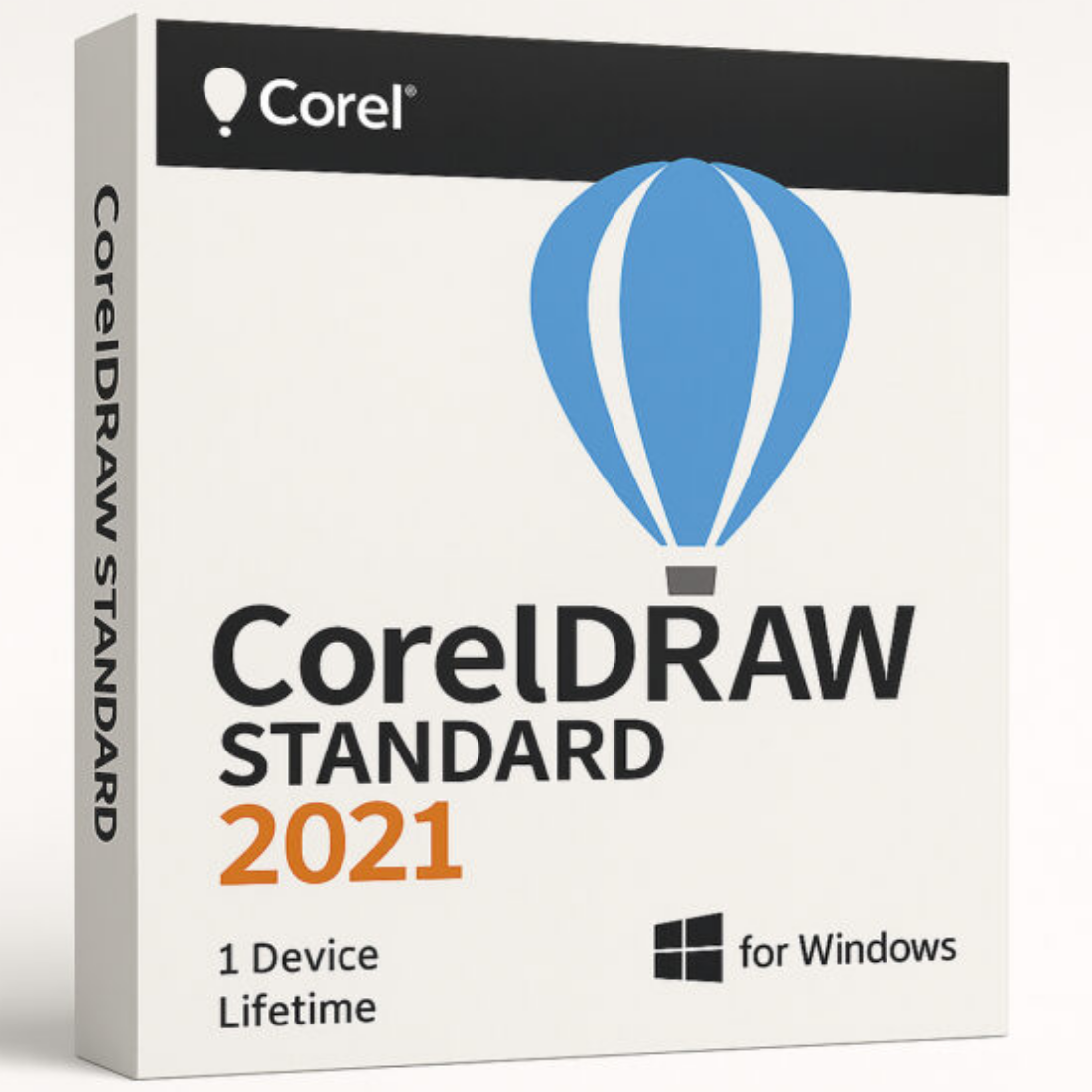 CorelDRAW Standard 2021 Lifetime for PC Digital Product Code