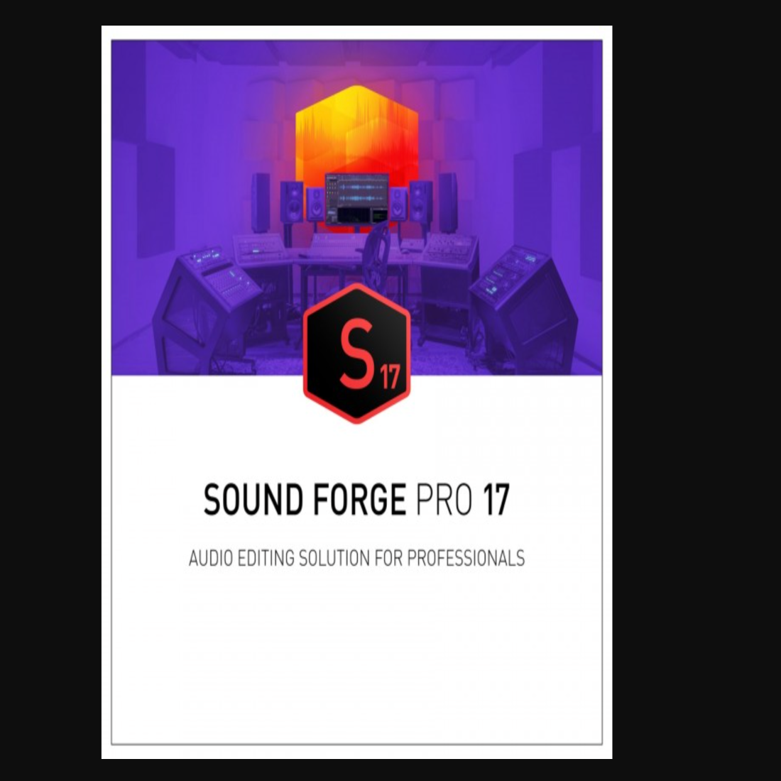 MAGIX Sound Forge Pro 17 Lifetime License Professional Audio Editing Digital Download