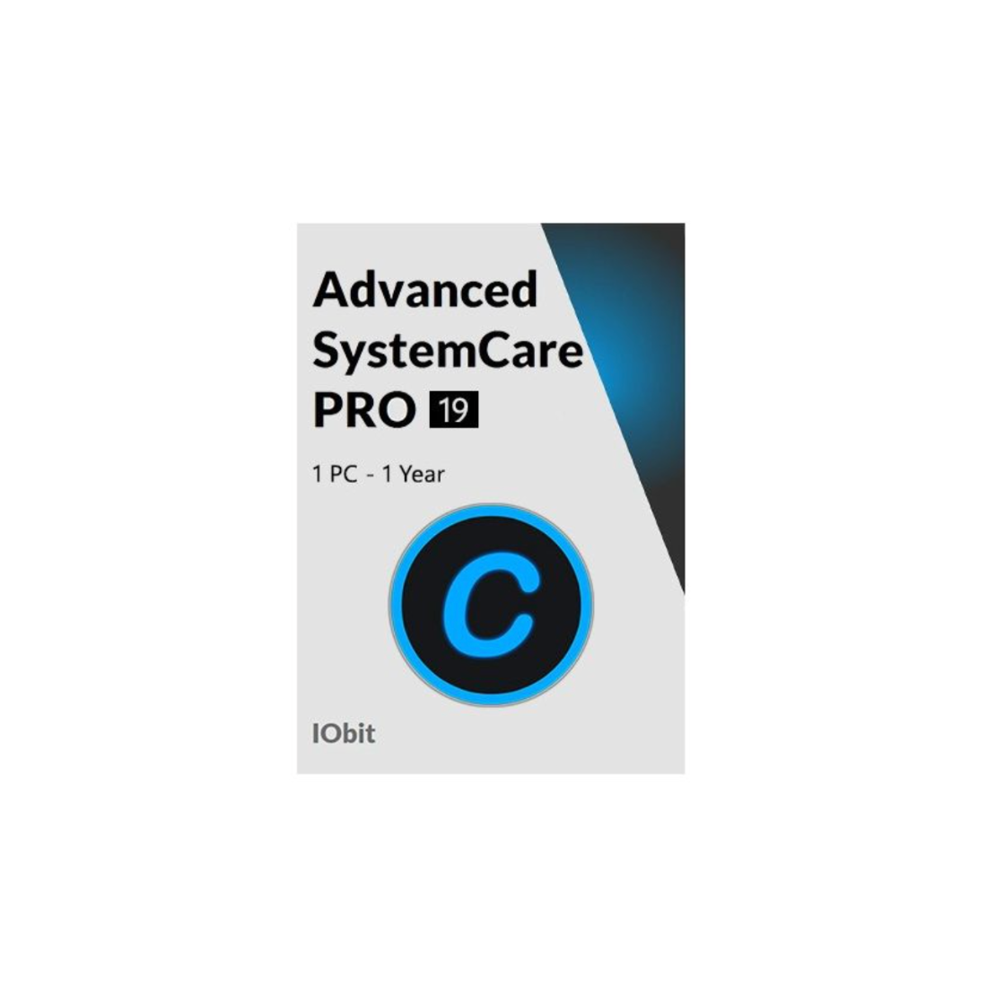 IObit Advanced SystemCare 19 Pro 1 Year 1 PC License Windows Optimization Software