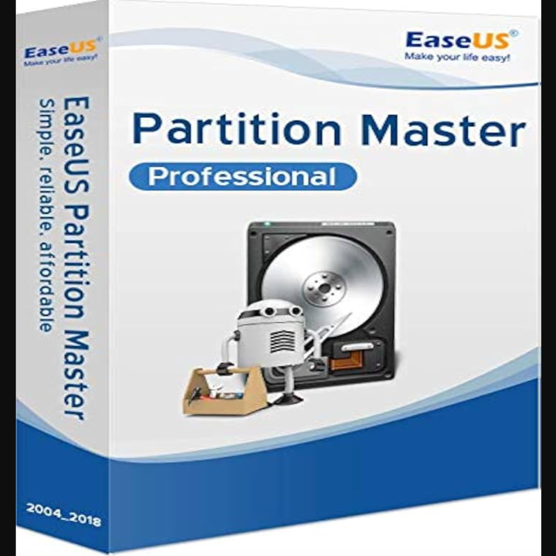EaseUS Partition Master Professional 2025 License for 1 PC Disk Management Software