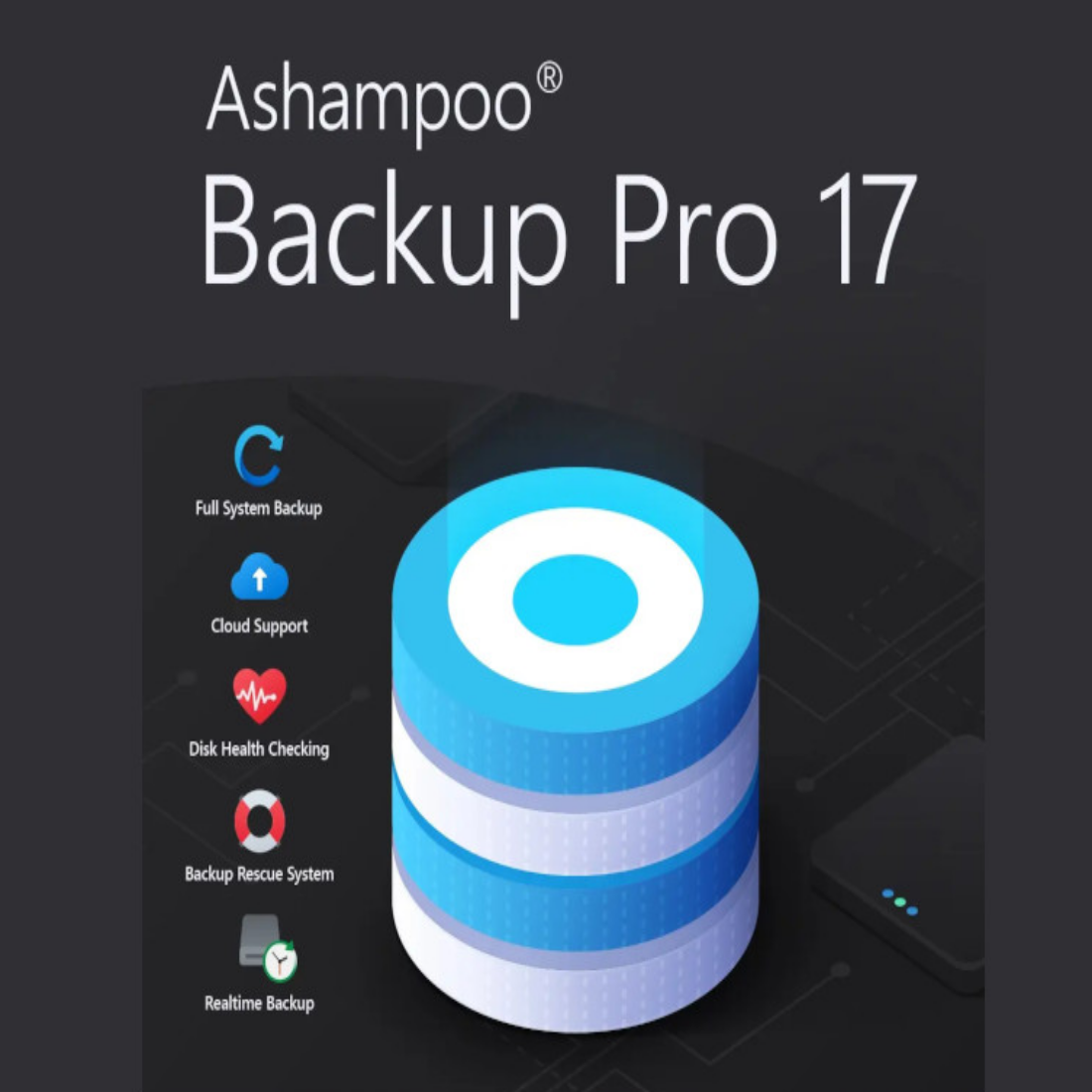 Ashampoo Backup Pro 17 Lifetime backup software for Windows – digital download