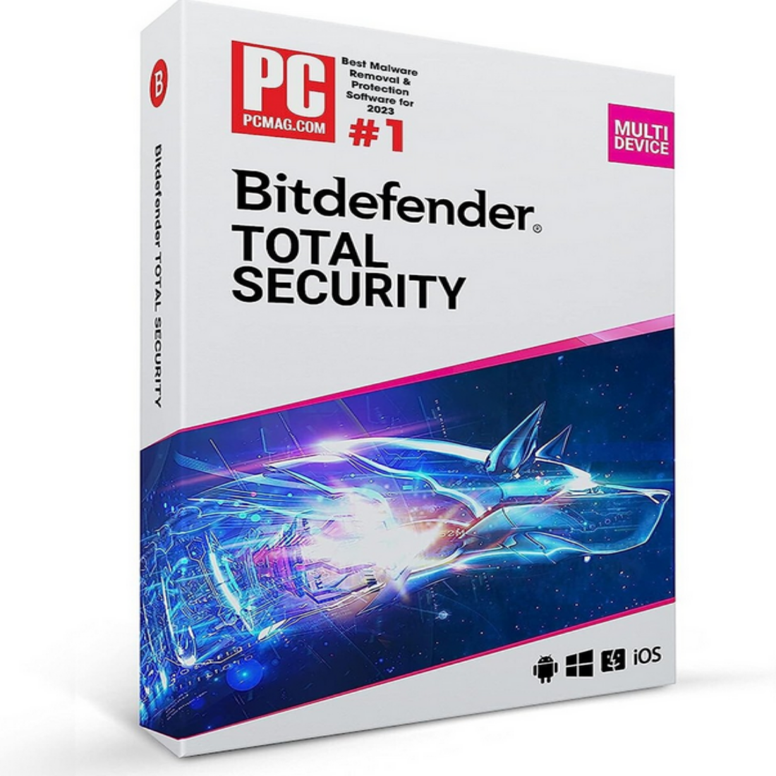Bitdefender Total Security 1 Year digital license for multi device protection