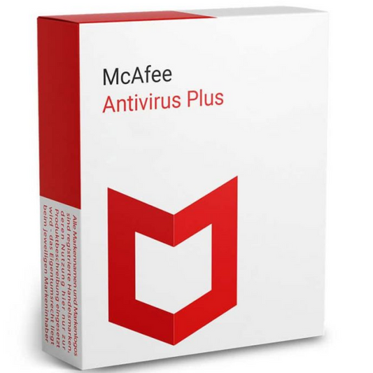McAfee antivirus software 1 year digital license for 3 devices